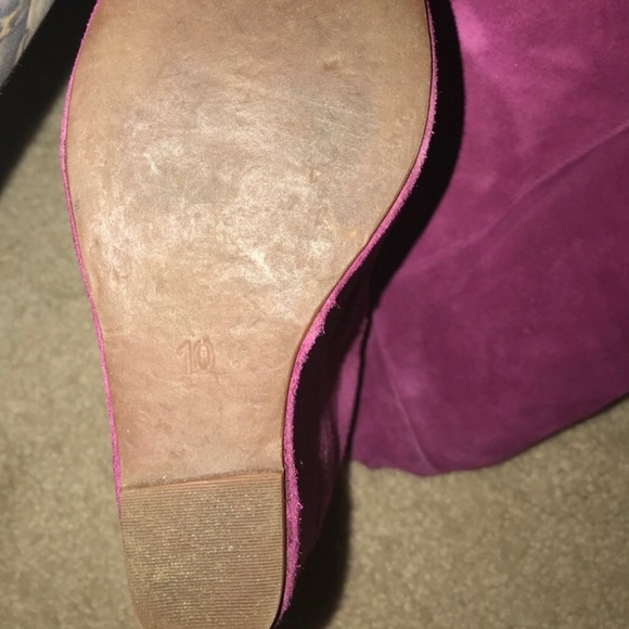 Jeffery Campbell Dark Pink size 10 - Picture 3 of 5